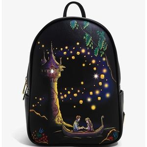 NWT Disney Tangled Lanterns Light-Up Mini Backpack